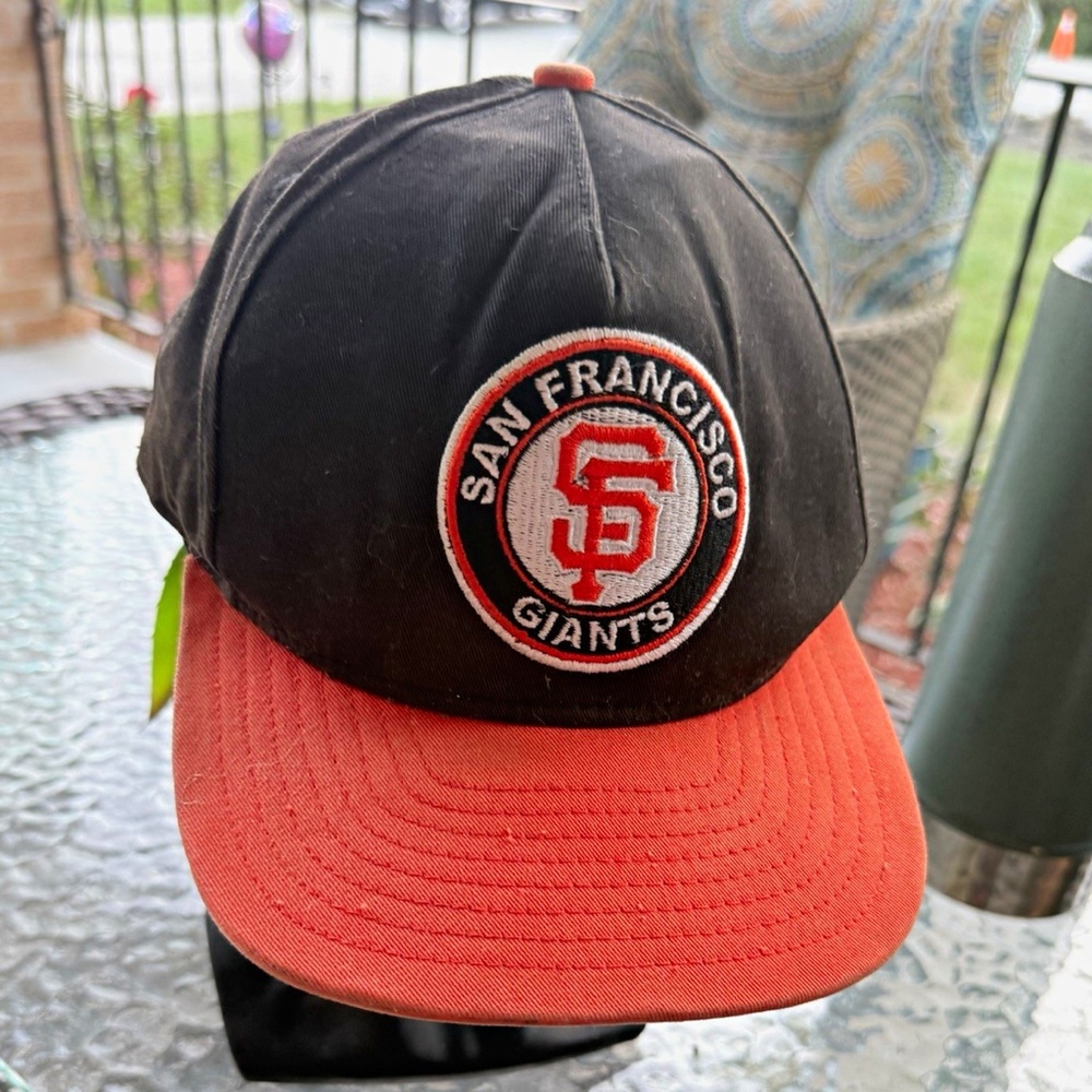 New Era San Francisco Giants 9FIFTY Black/Orange Snapback Hat